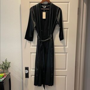 Elegant Black Luxurious Robe